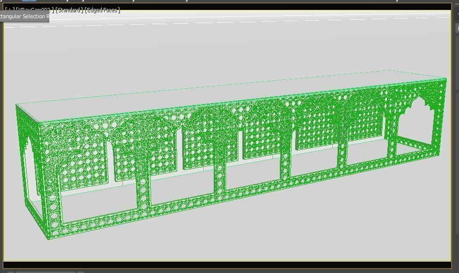 Bar Counter 3D model_9