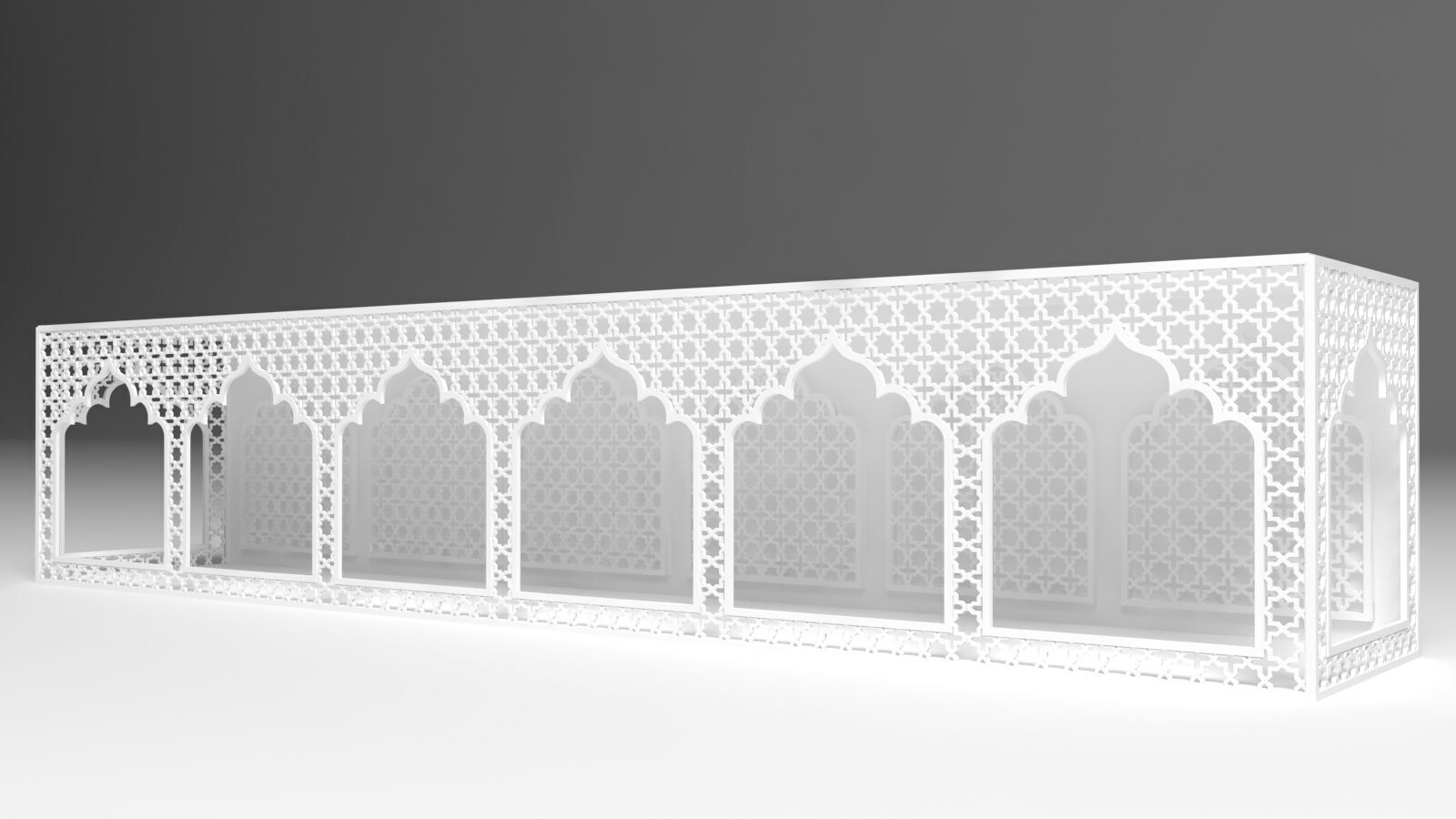 Bar Counter 3D model_6