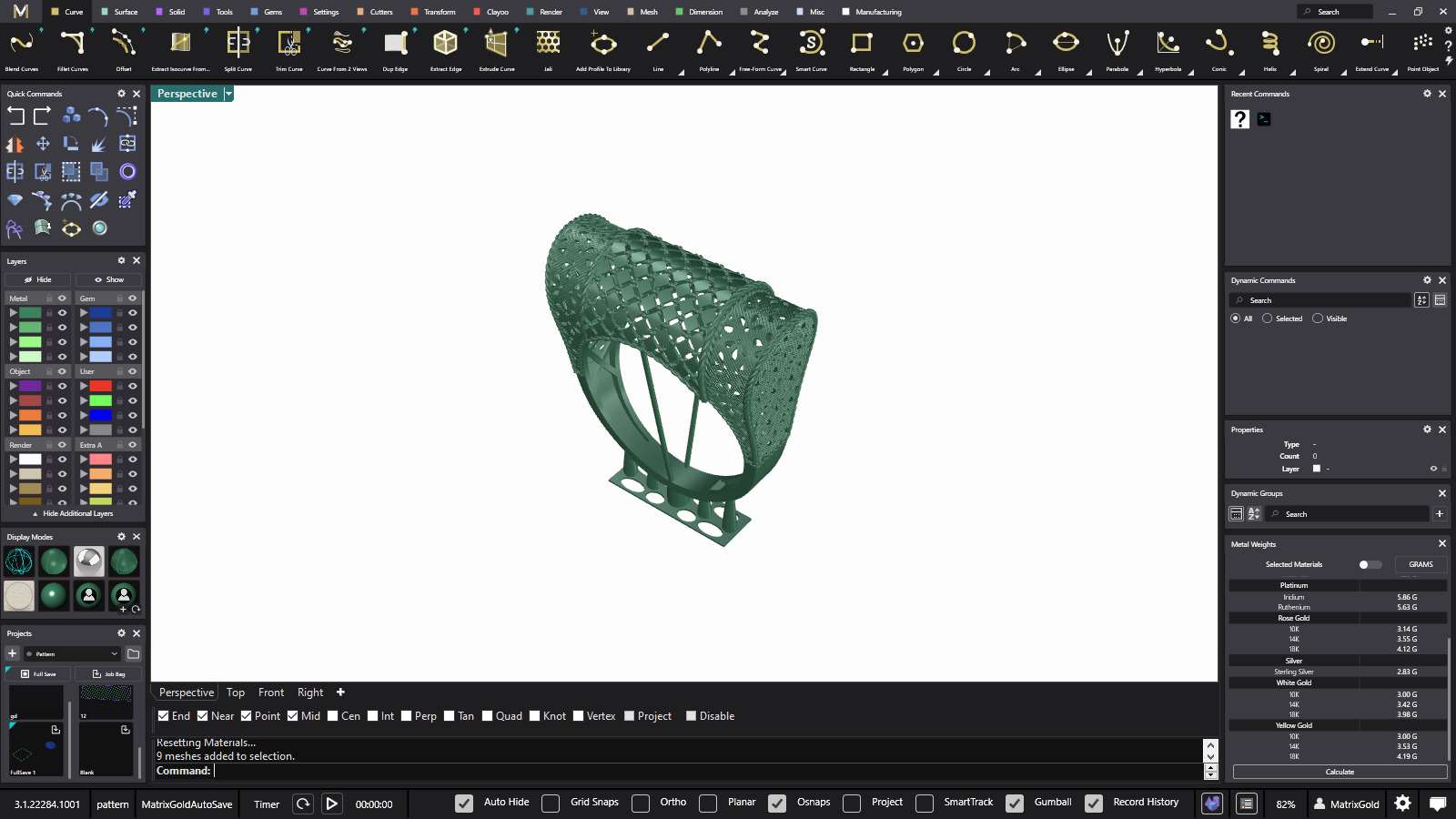 Fusion ring 3D printer model code 243 3D print model 3D print model_8