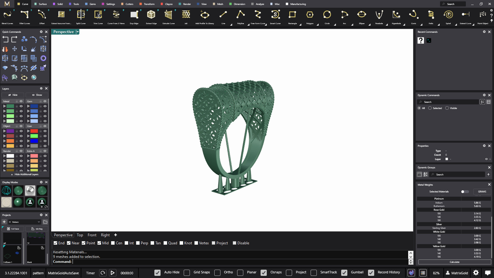 Fusion ring 3D printer model code 243 3D print model 3D print model_5