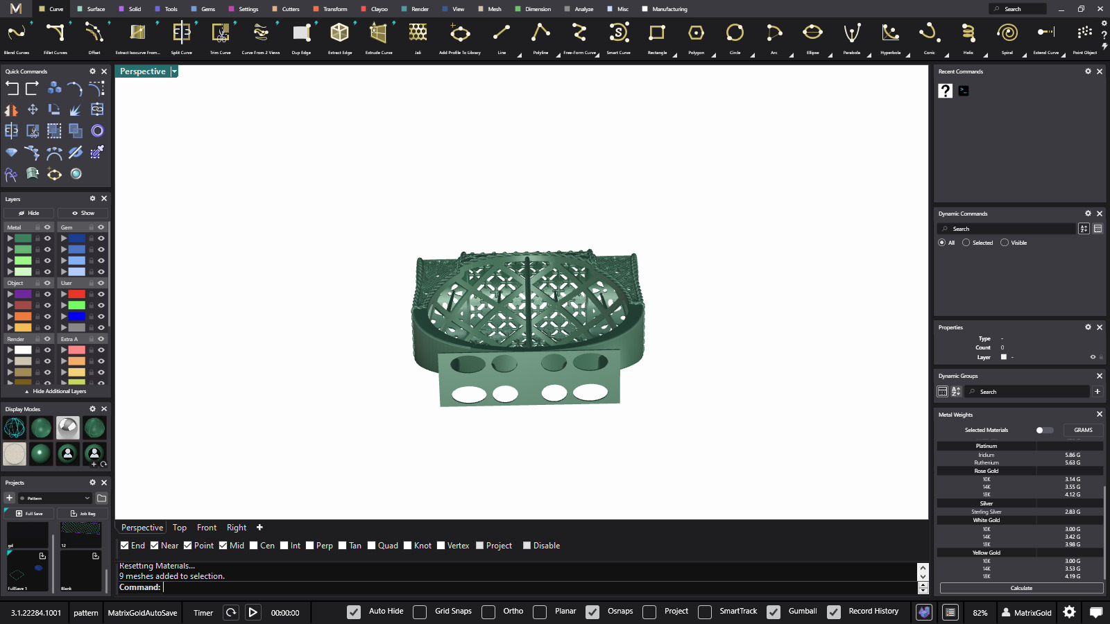 Fusion ring 3D printer model code 243 3D print model 3D print model_10