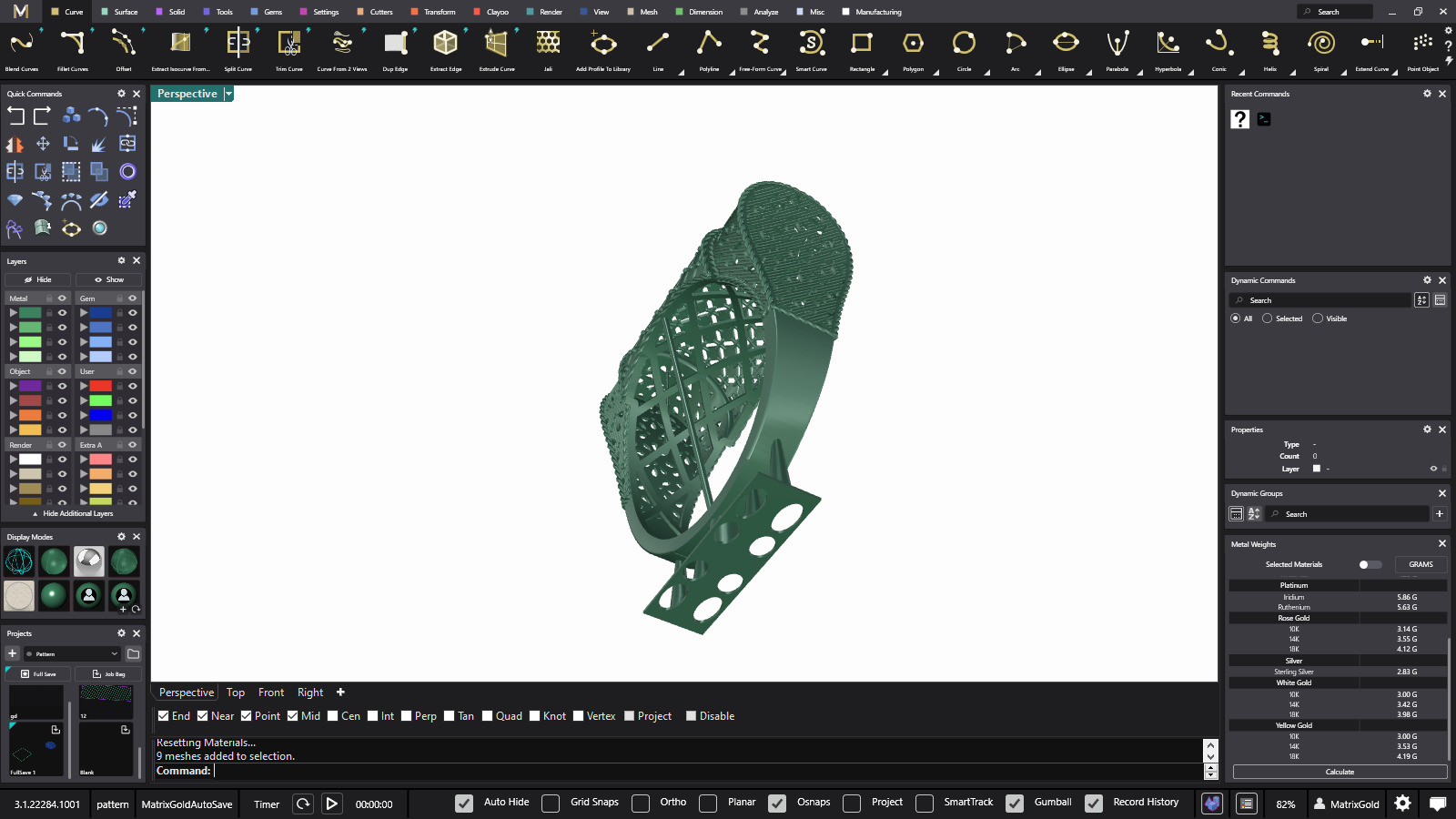 Fusion ring 3D printer model code 243 3D print model 3D print model_11