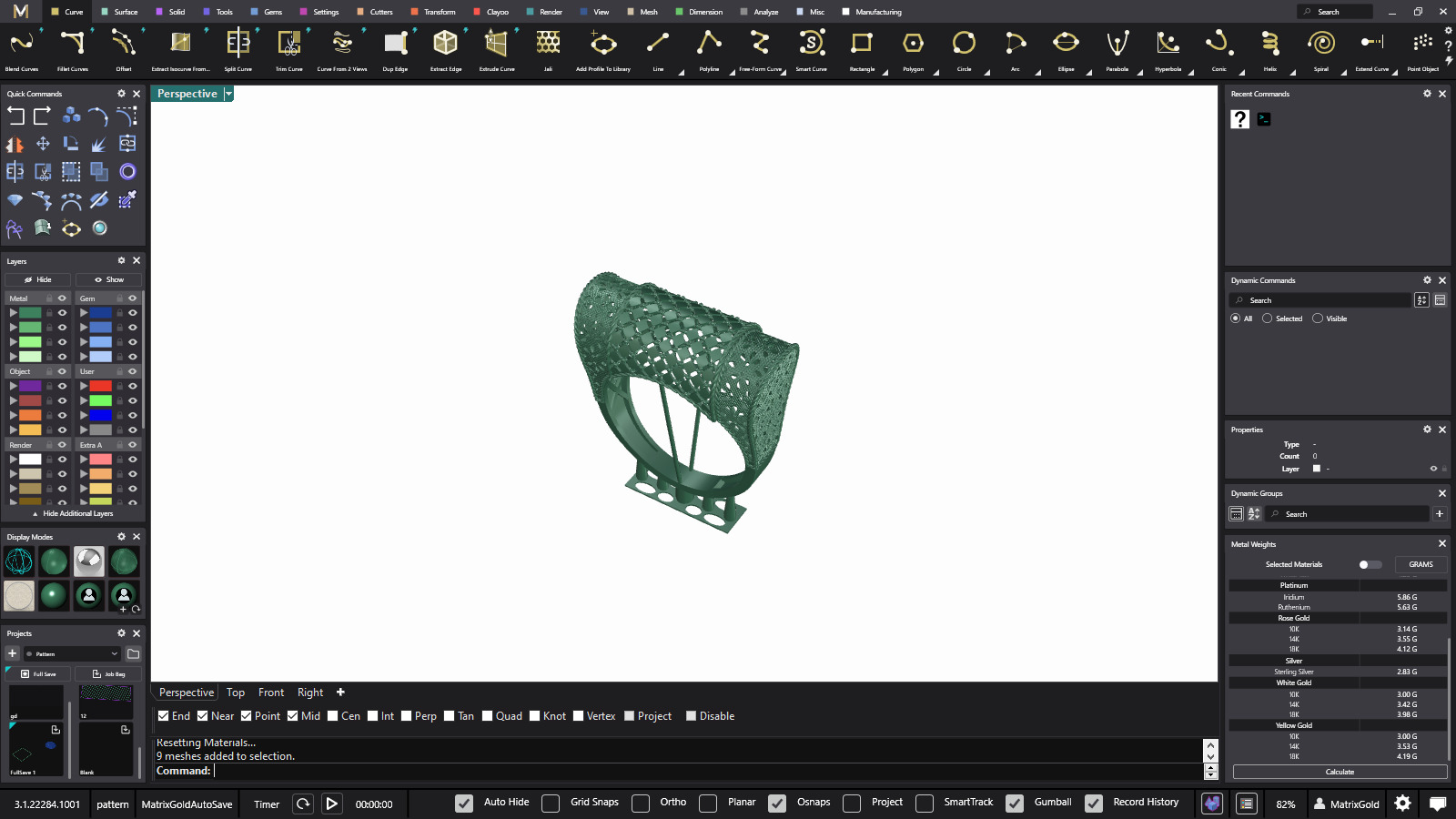 Fusion ring 3D printer model code 243 3D print model 3D print model_16