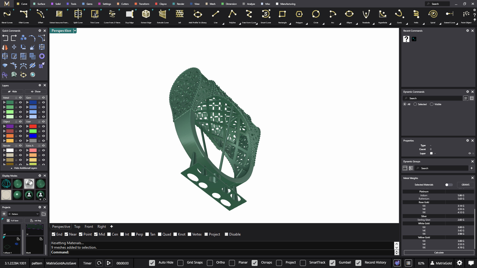 Fusion ring 3D printer model code 243 3D print model 3D print model_12