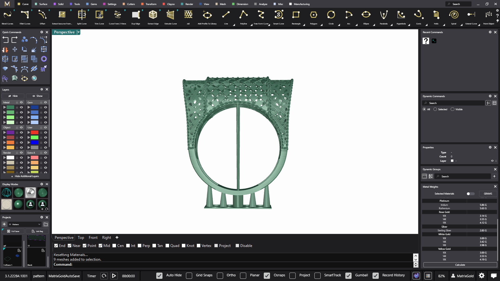 Fusion ring 3D printer model code 243 3D print model 3D print model_13