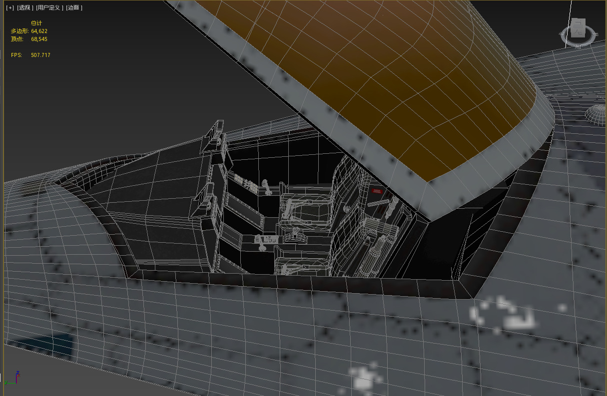 Chengdu J-36 J36 Sixth-Generation Stealth Fighter Jet 3D Model Low-poly 3D model_35