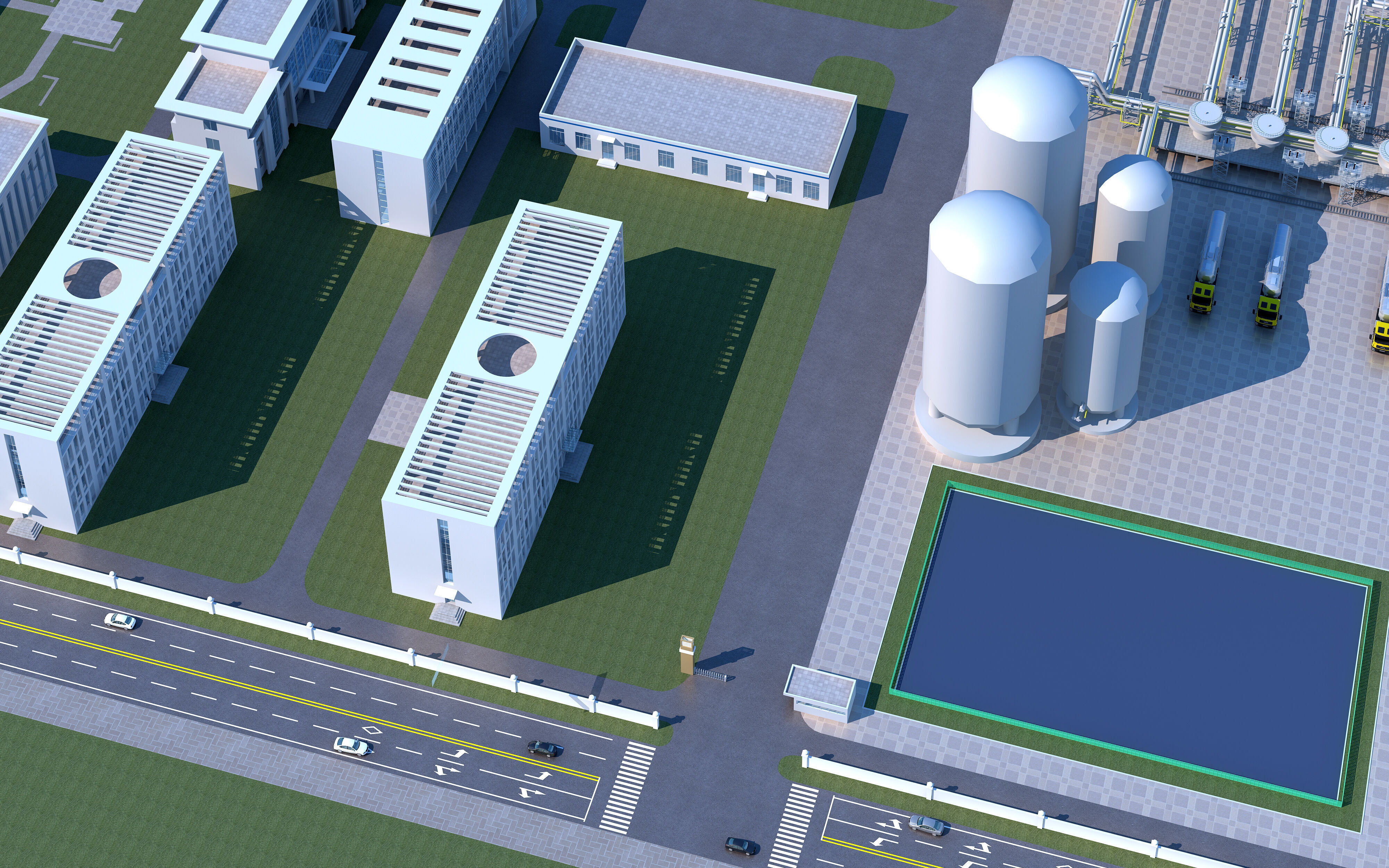 Coal Chemical Industry 3D model_3