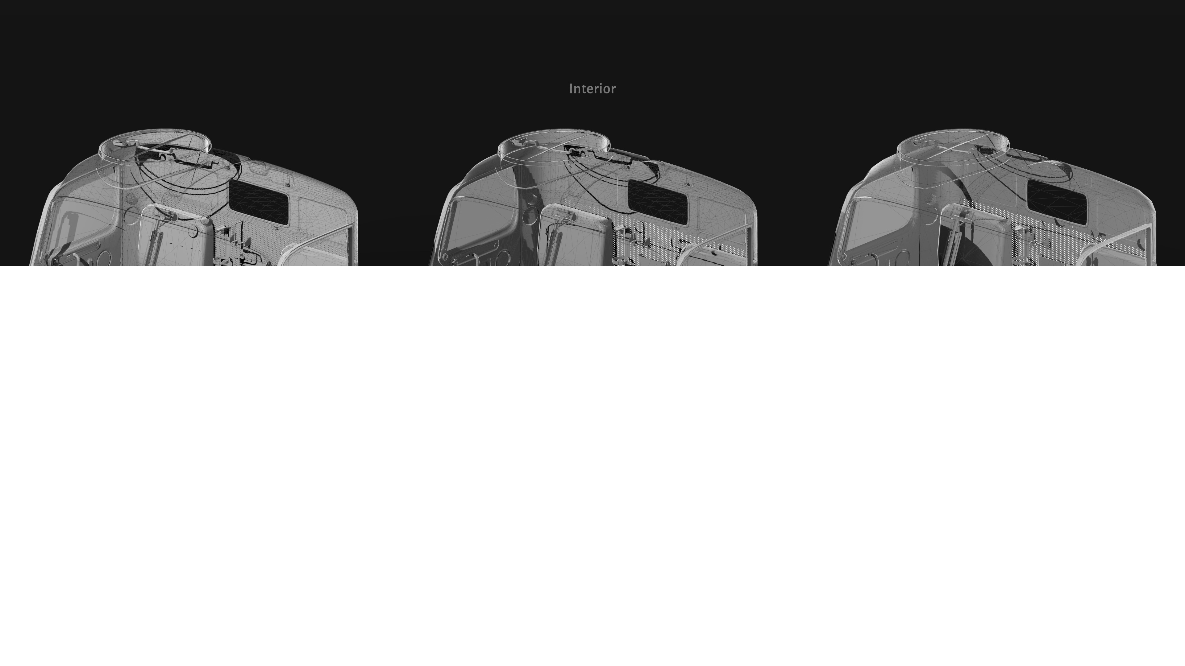 PV3S Truck Ambulance Set Low-poly 3D model_26