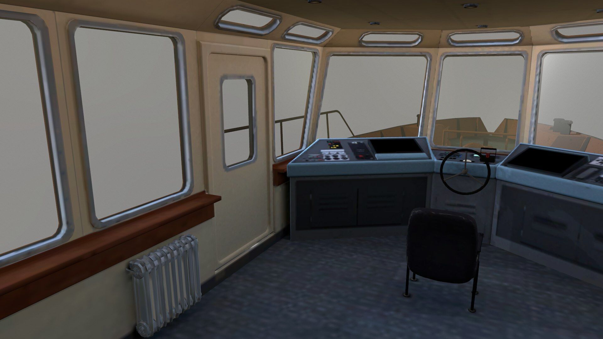 Towboat Low-poly PBR Low-poly 3D model_16