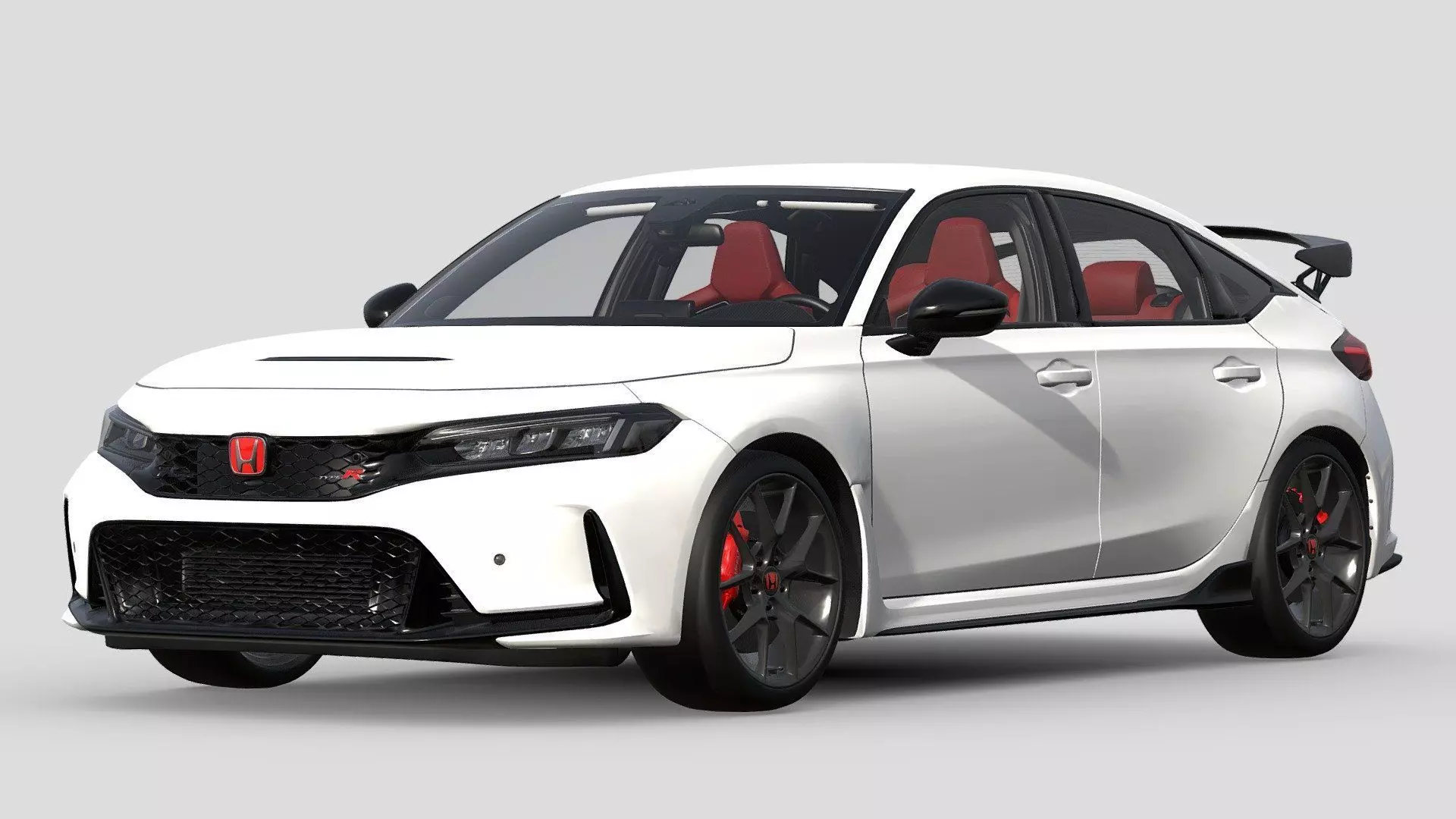 Honda Civic Type R 3D model_0