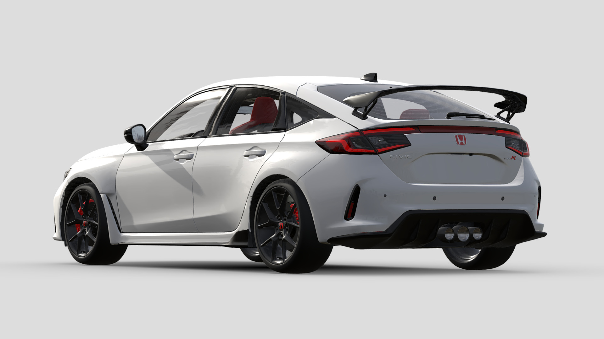 Honda Civic Type R 3D model_3