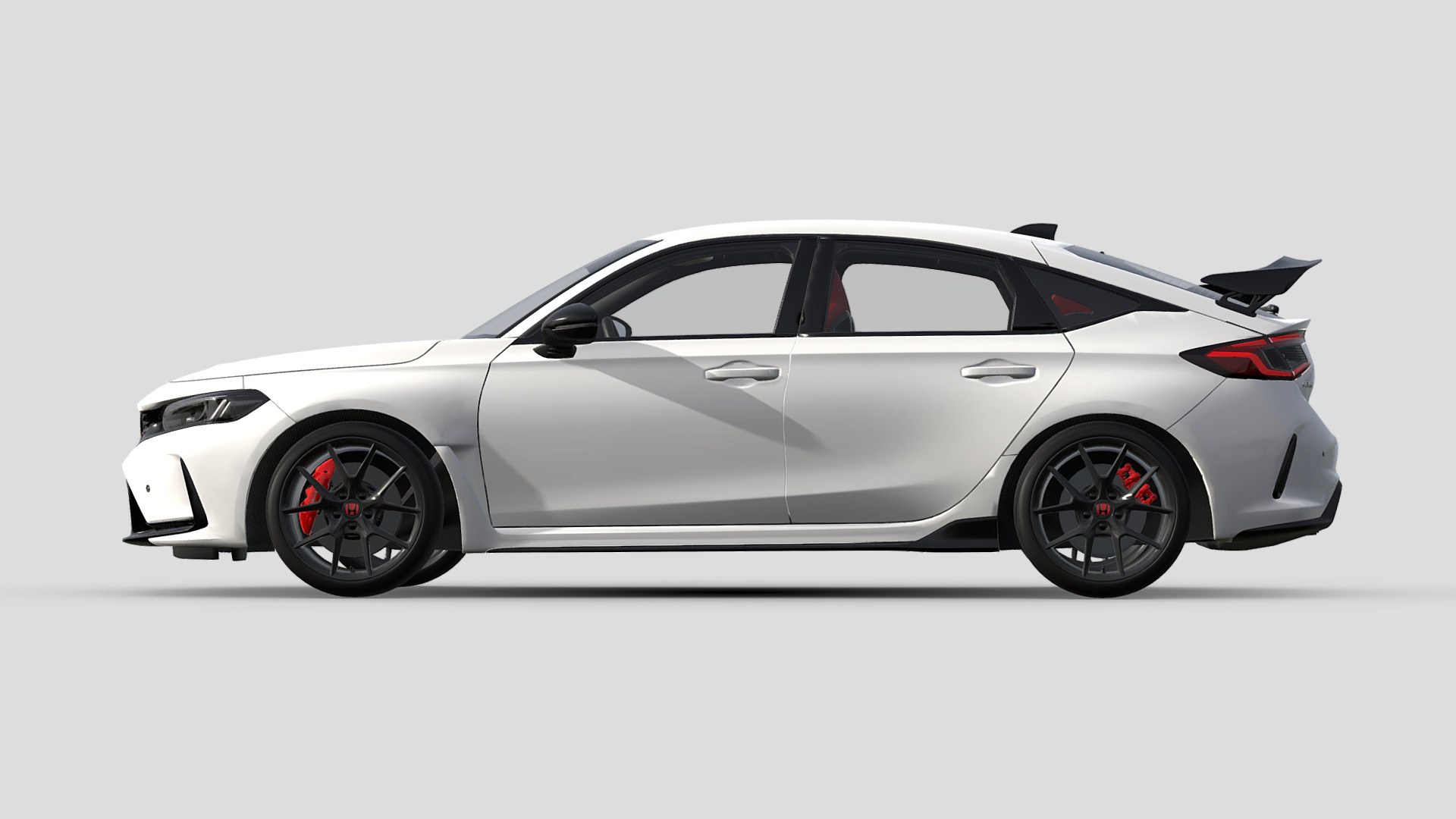 Honda Civic Type R 3D model_2