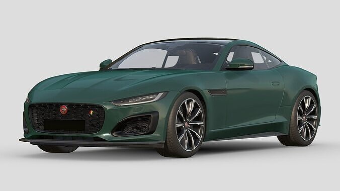 Jaguar F-Typer R 2021 3D model