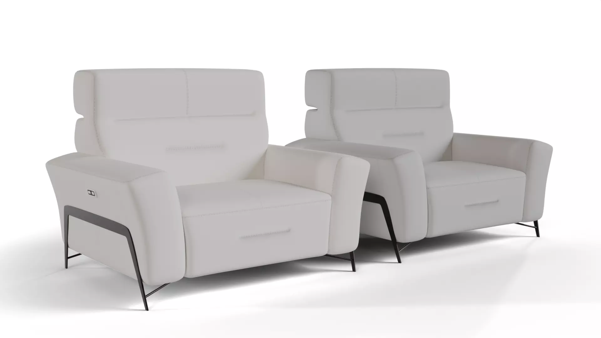 Vantage Reclining Chair 3D model