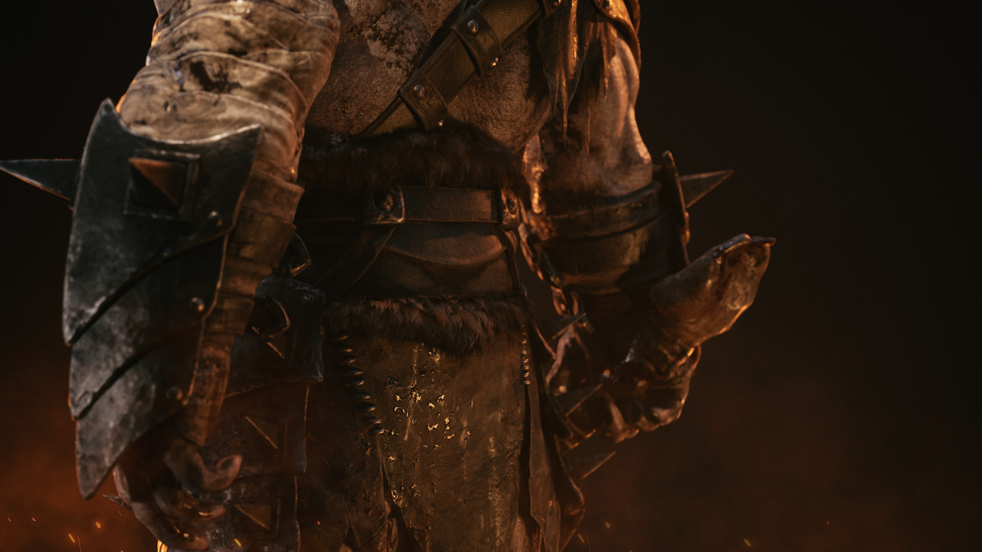 Skull Crusher Orc - Rigged and Animated Low-poly 3D model_14