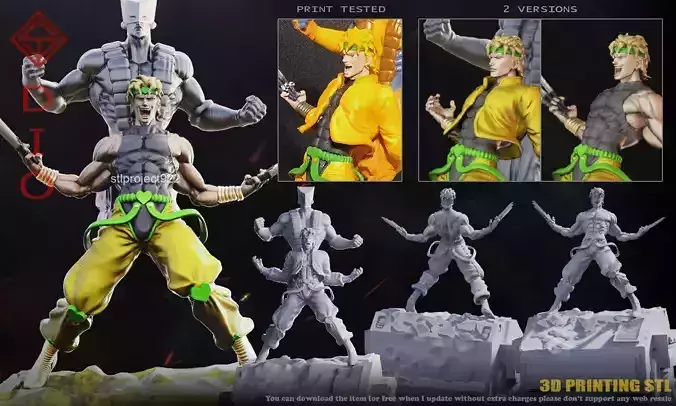 Dio Brando 3D print model