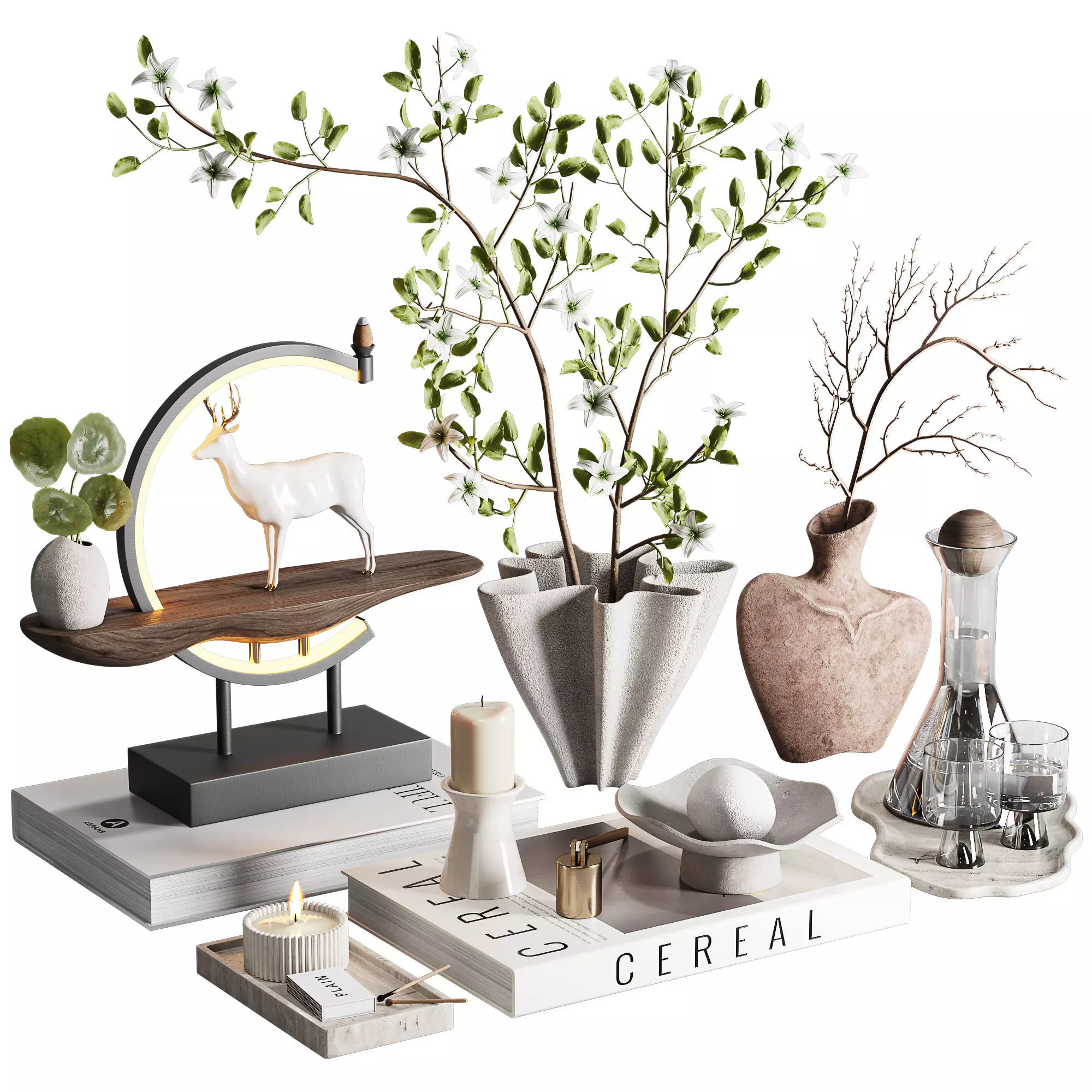 Decorative Set 11 3D model_0