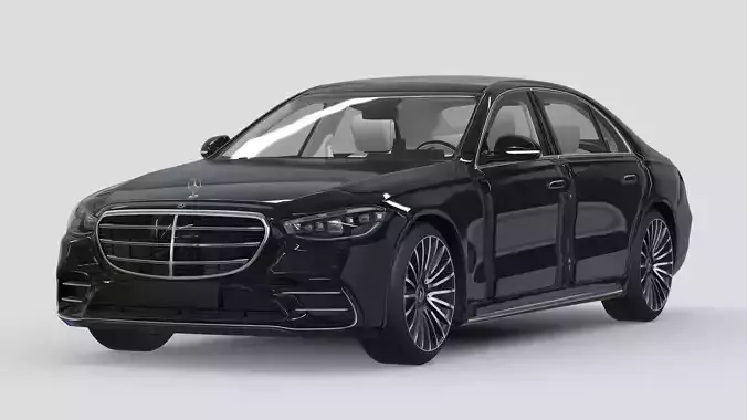 Mercedes S-Class S 500 3D model