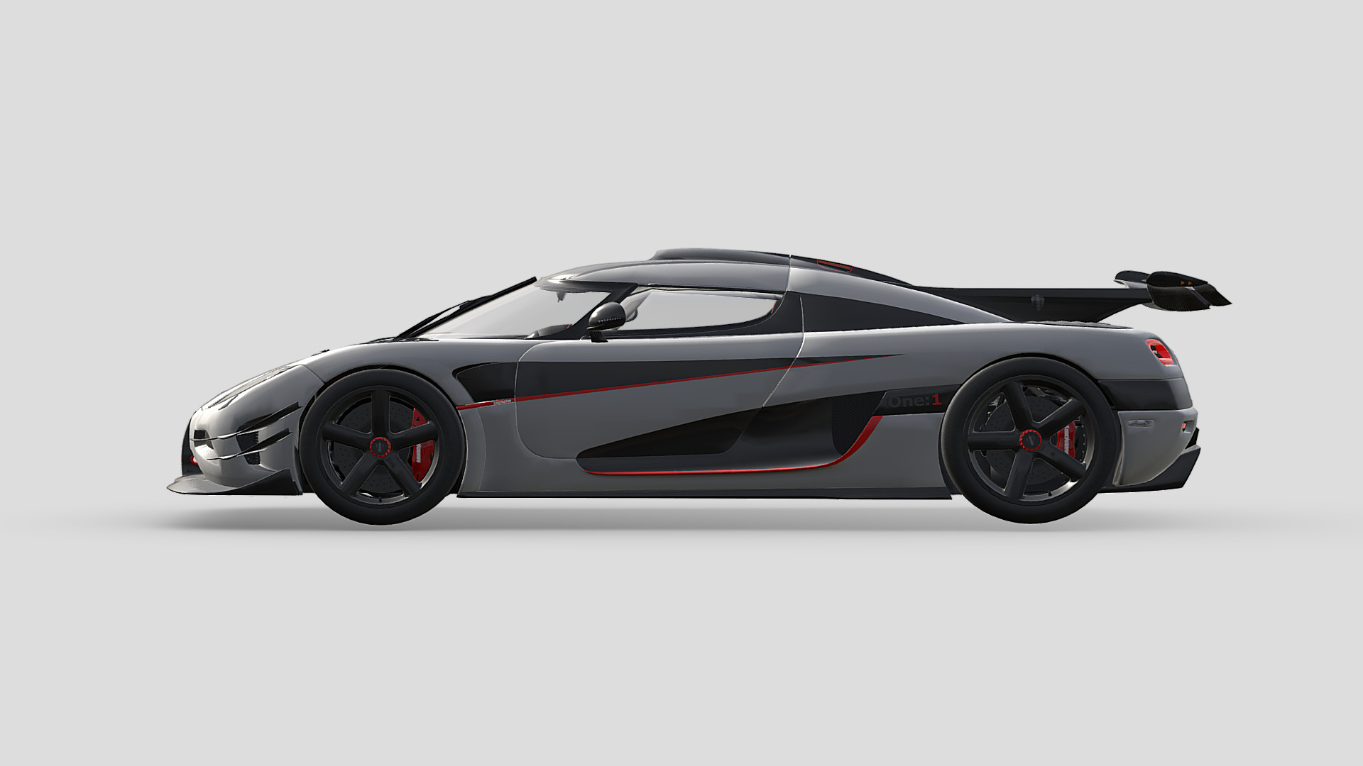Koenigsegg Agera One 3D model_2