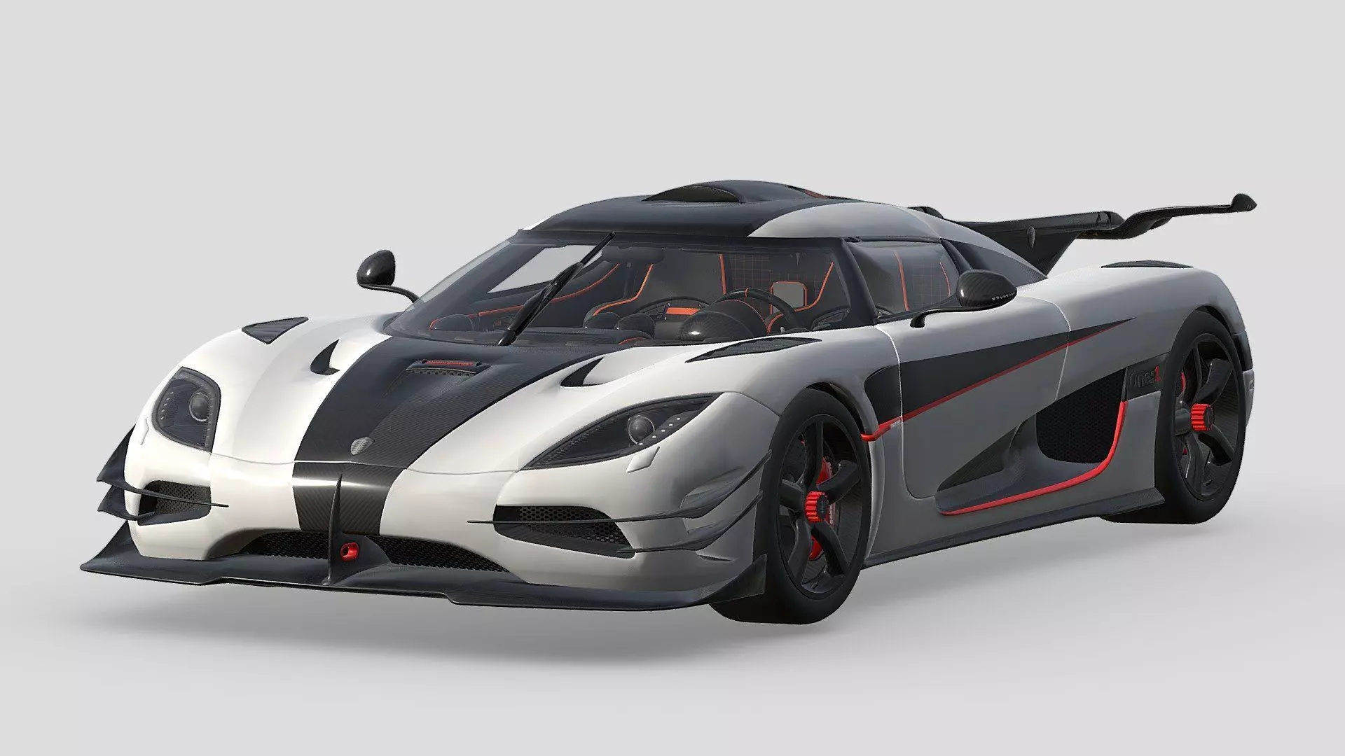 Koenigsegg Agera One 3D model_0