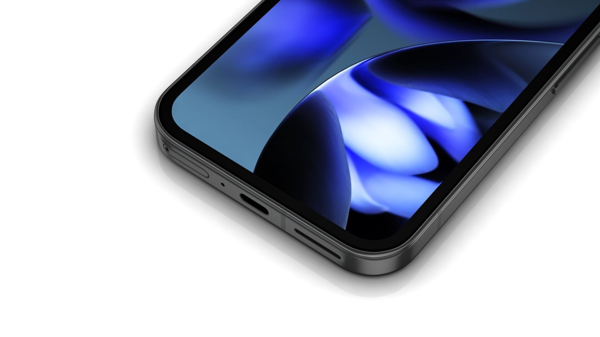 Google Pixel 9a Low-poly 3D model_9