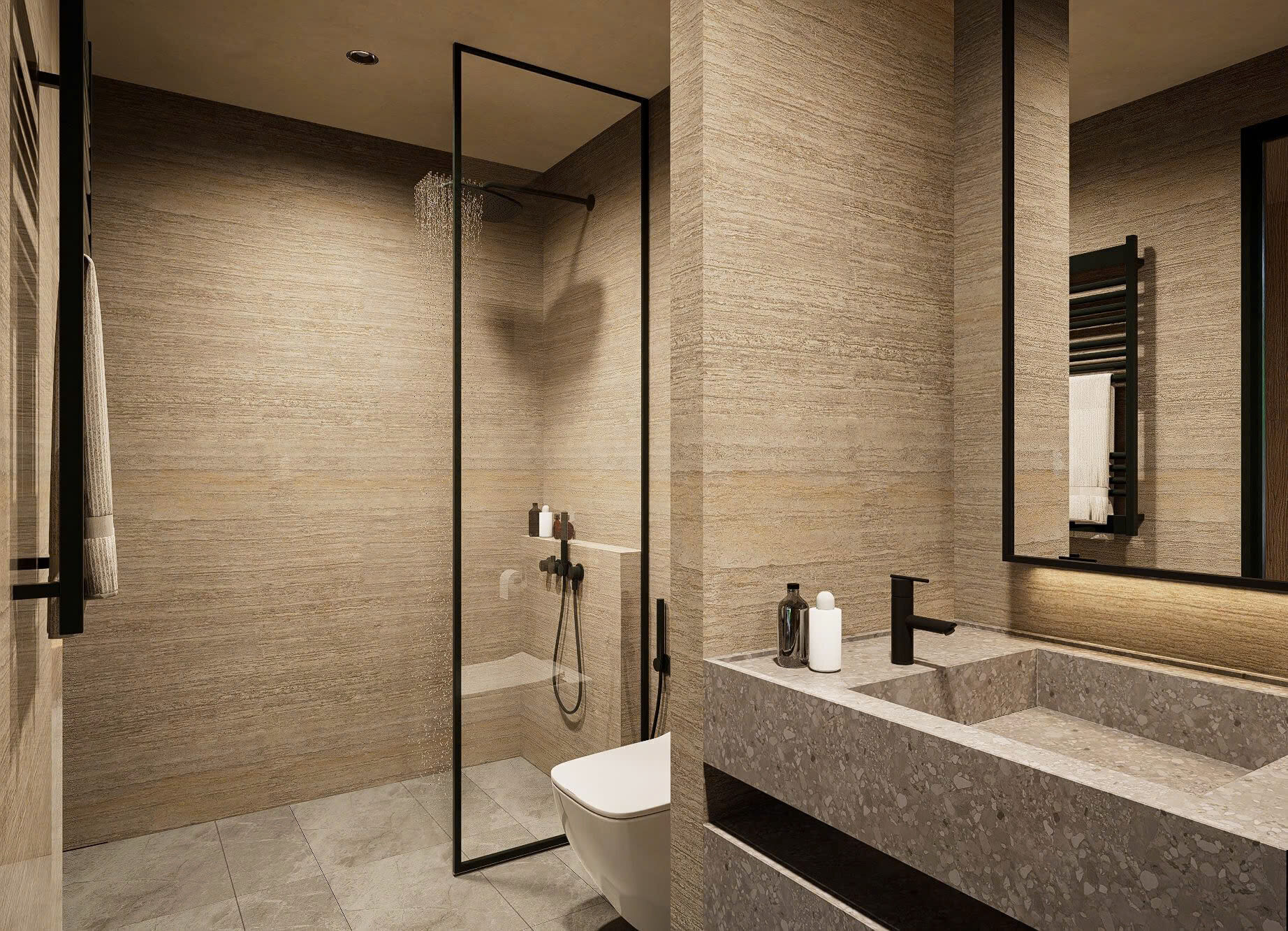  3D interior design using Sketchup and Enscape 3D print model_14