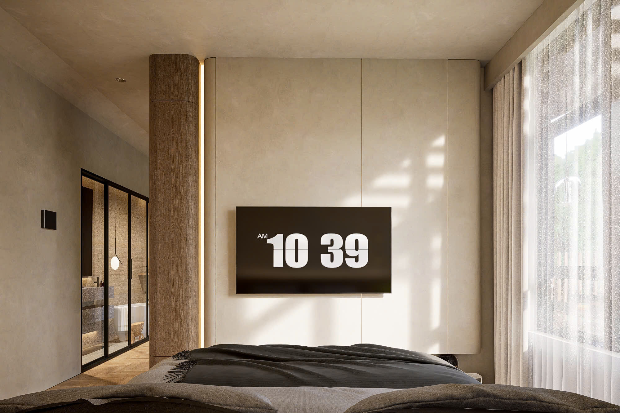  3D interior design using Sketchup and Enscape 3D print model_8