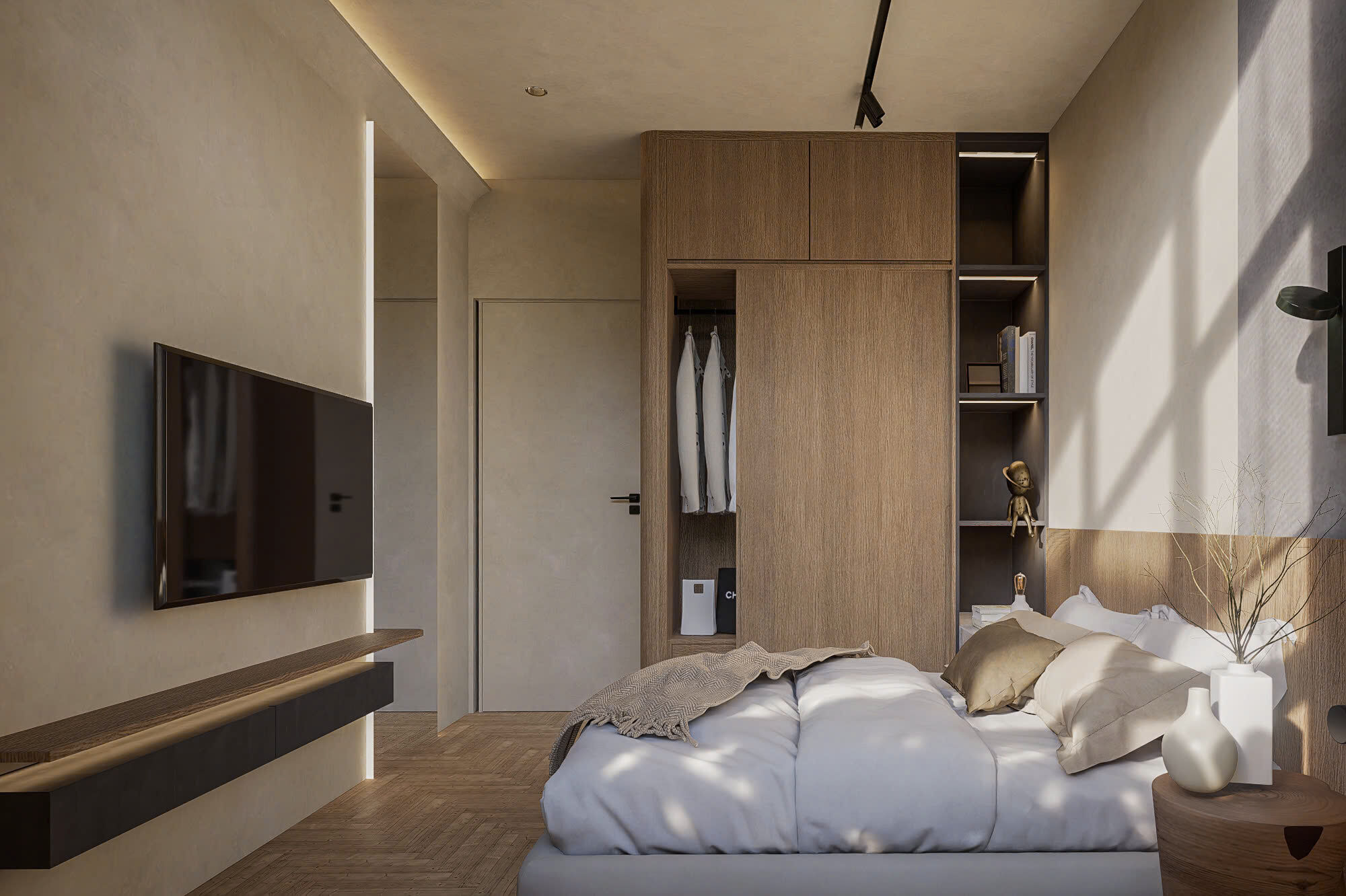  3D interior design using Sketchup and Enscape 3D print model_1