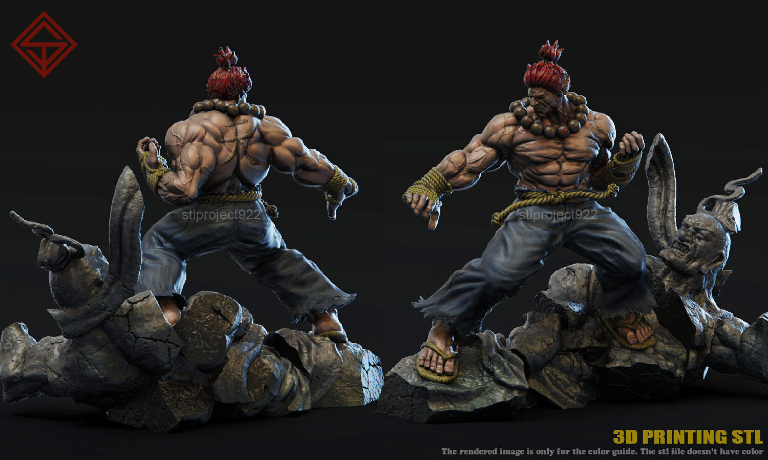 Akuma 3D print model_1