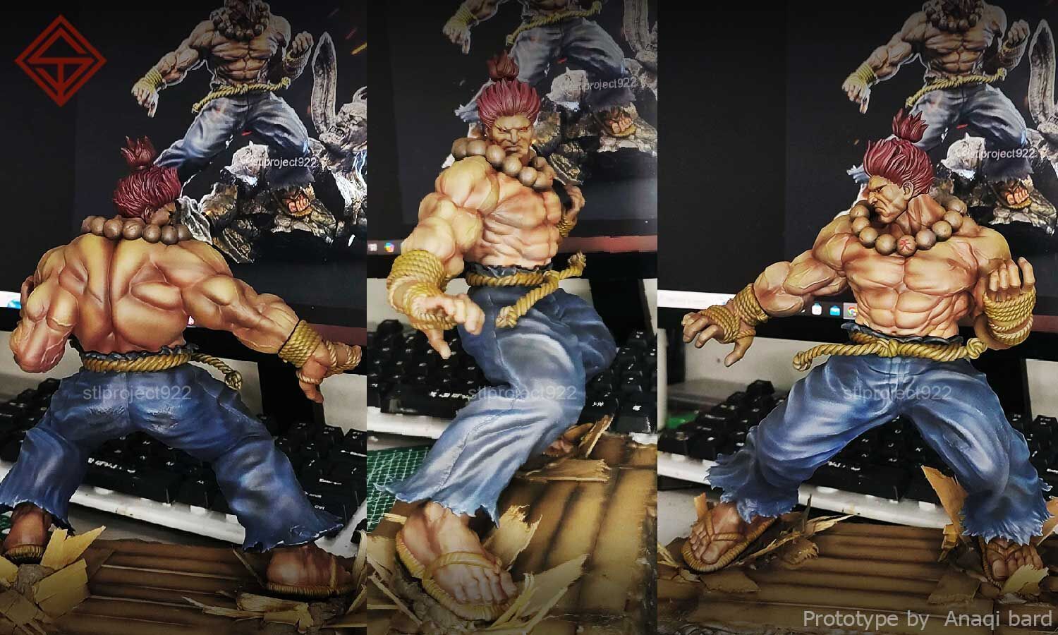Akuma 3D print model_3