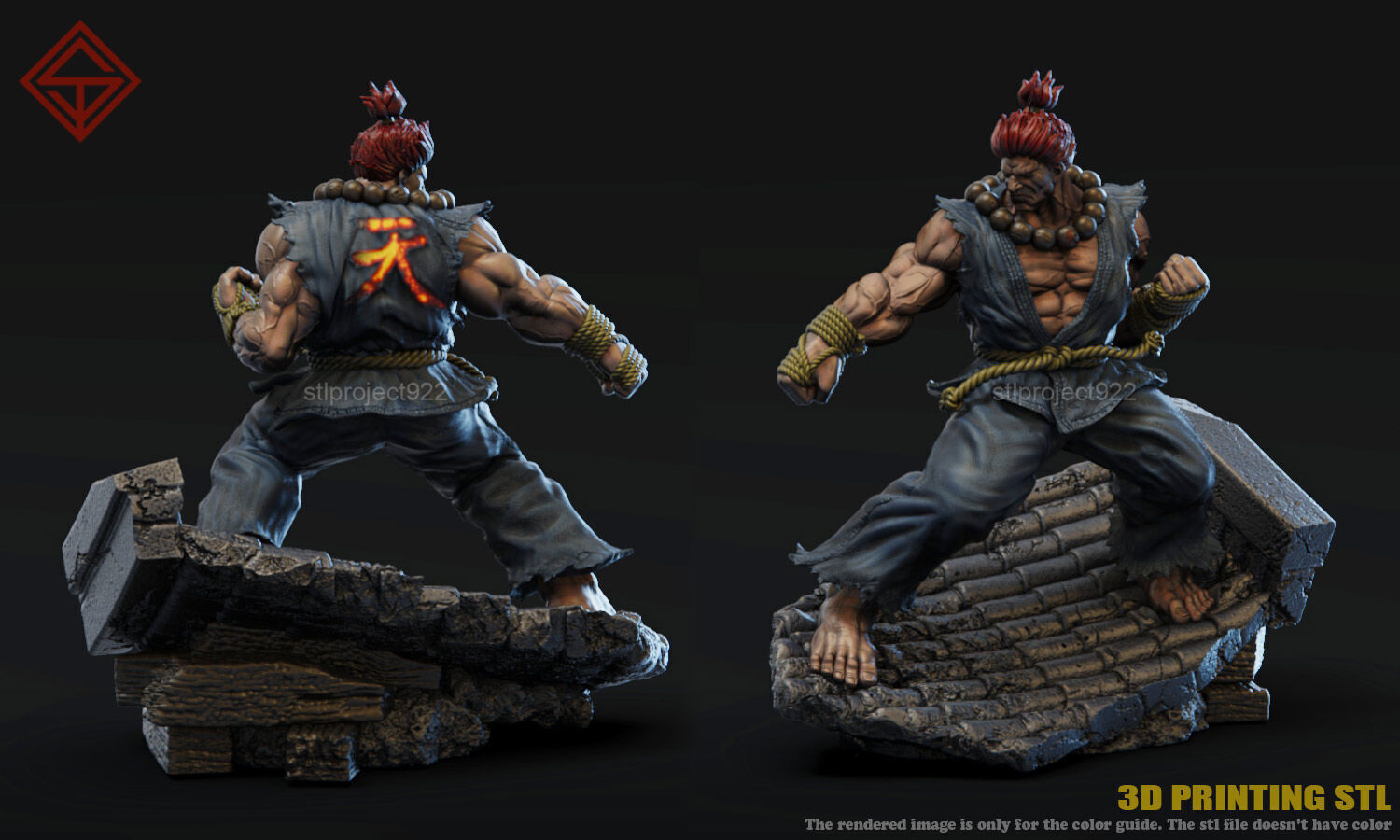 Akuma 3D print model_2