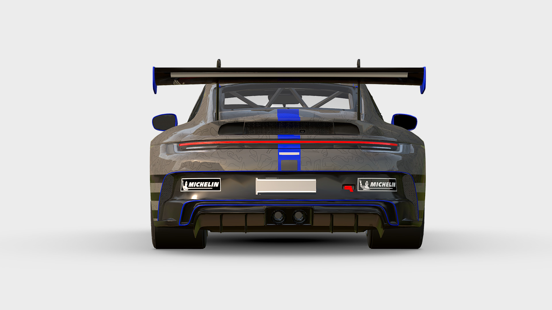 Porsche GT3 Cup 3D model_4