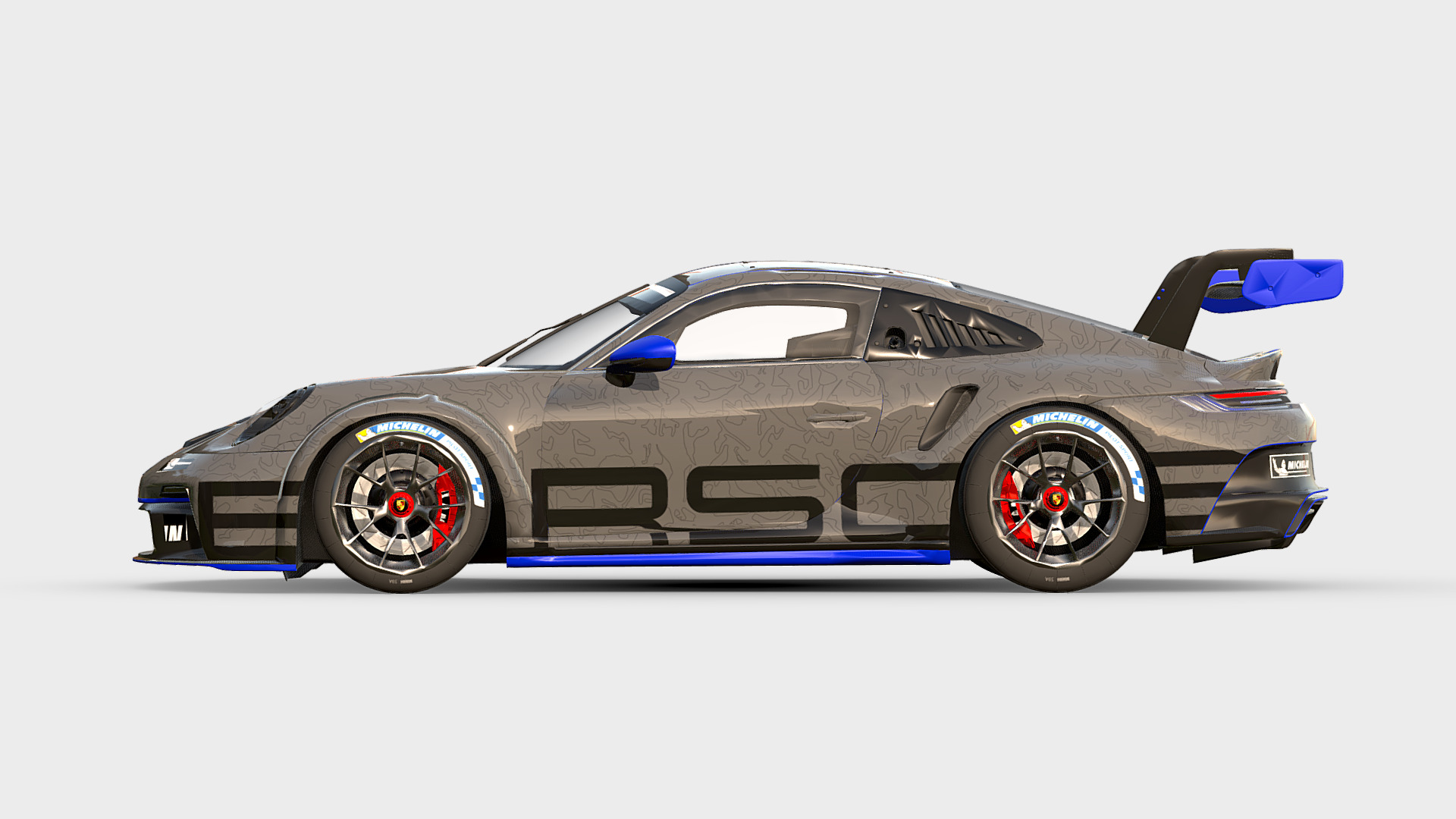 Porsche GT3 Cup 3D model_2