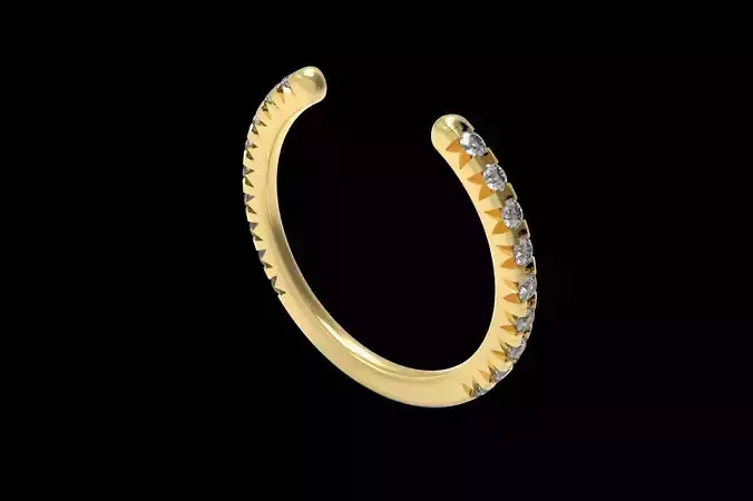 half coverage partly ring