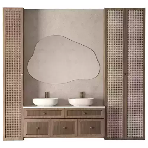 Bathroom Furniture 23 Japandi