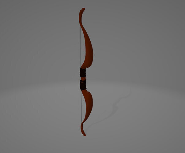 Archer Bow Free 3D model