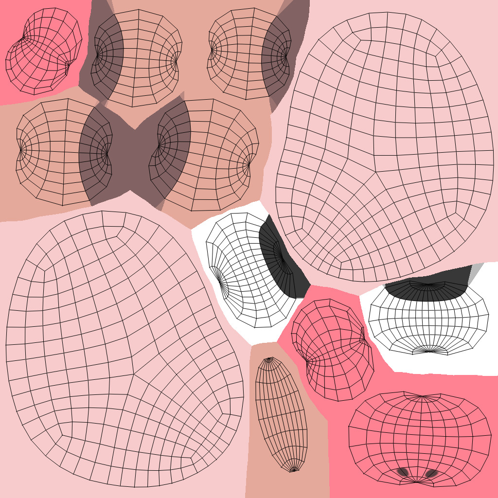 Low-Poly Pig Animated - Fun World Animal Low-poly 3D model_10