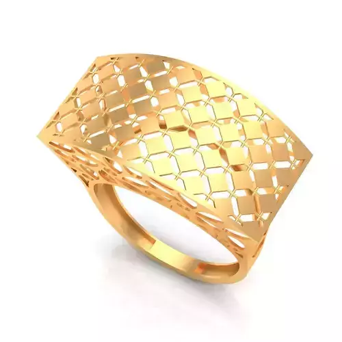 fusion women gold ring