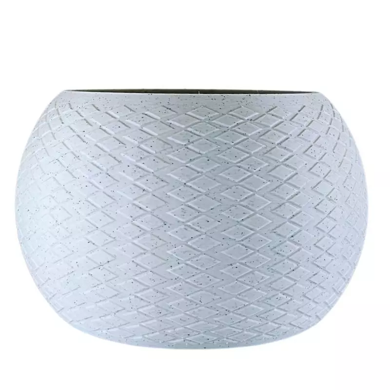 Oval Vase with Diamond design 3D print model