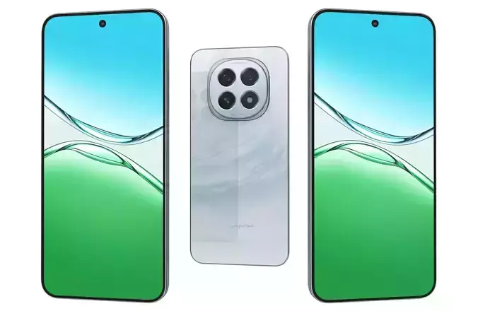 OPPO A5 China Mica Blue 3D model