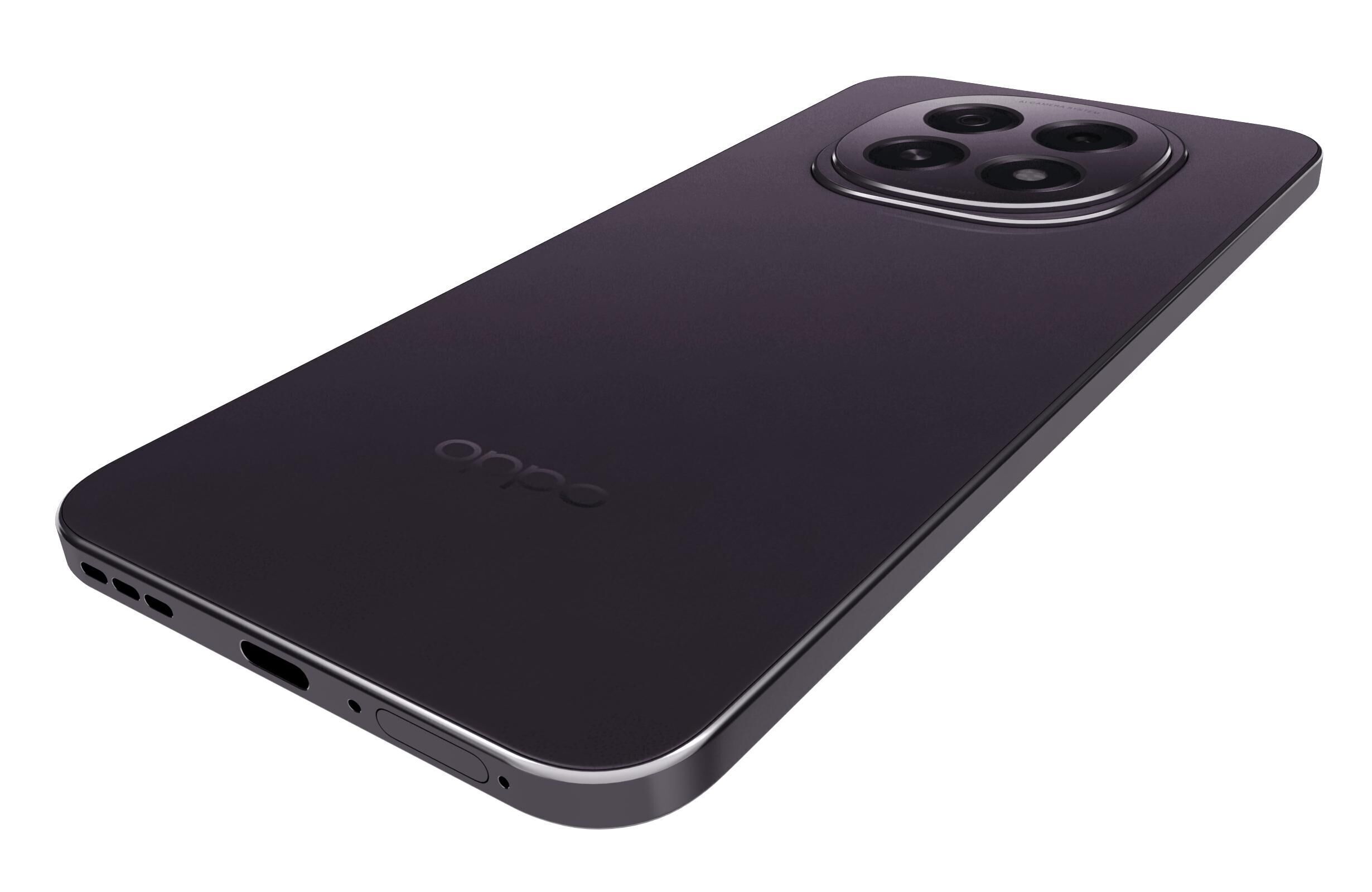 OPPO A5 China Zircon Black 3D model_14