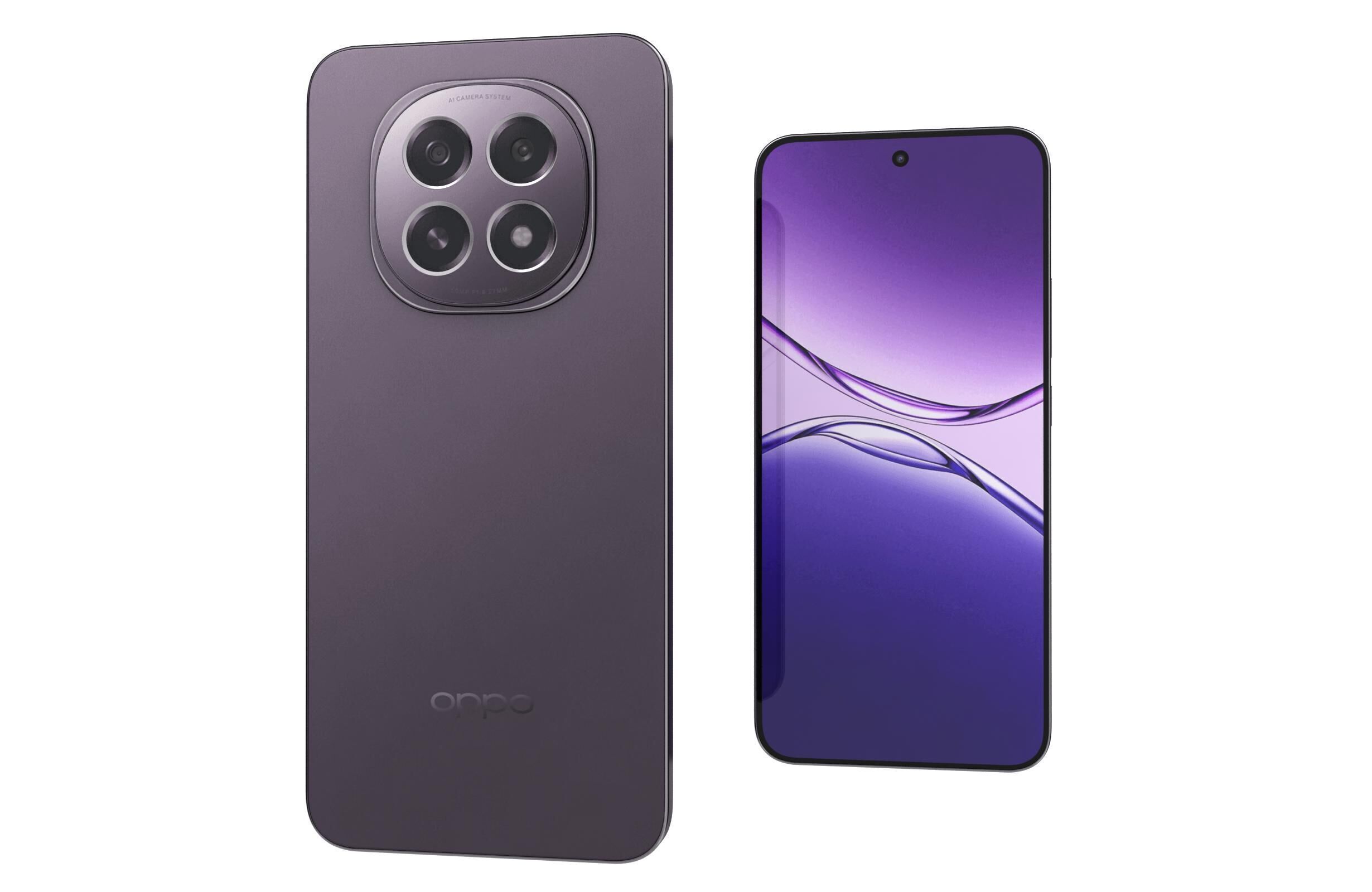 OPPO A5 China Zircon Black 3D model_7