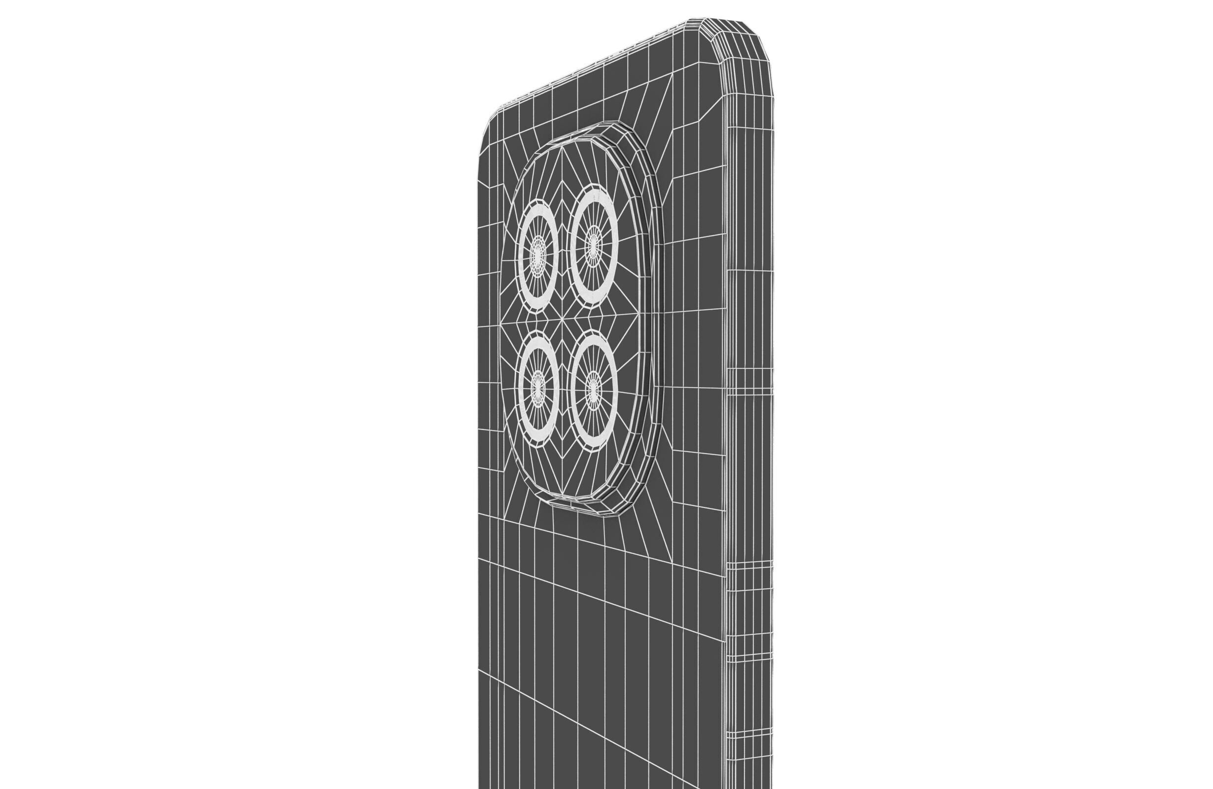 OPPO A5 China Zircon Black 3D model_23