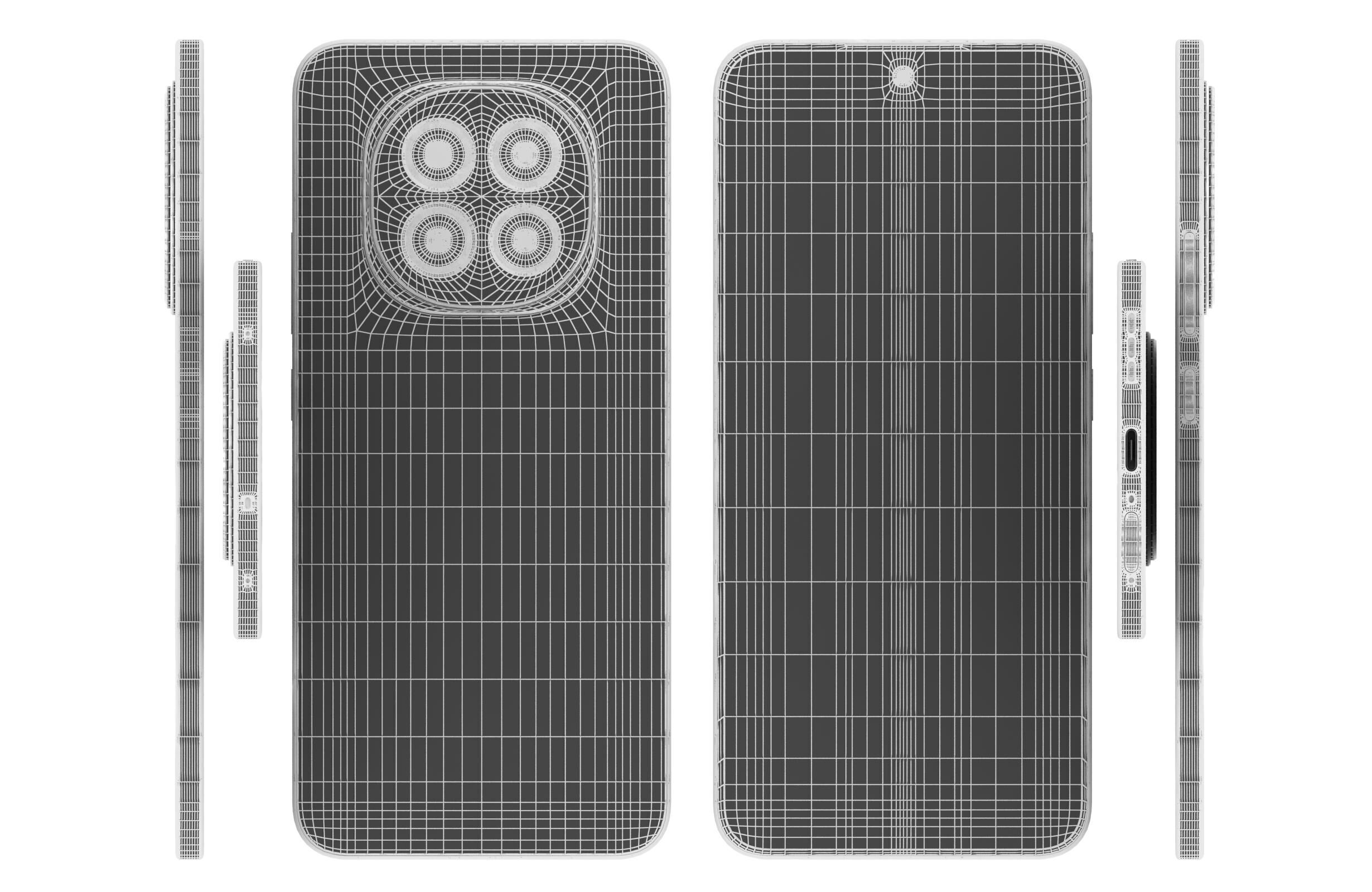 OPPO A5 China Zircon Black 3D model_17