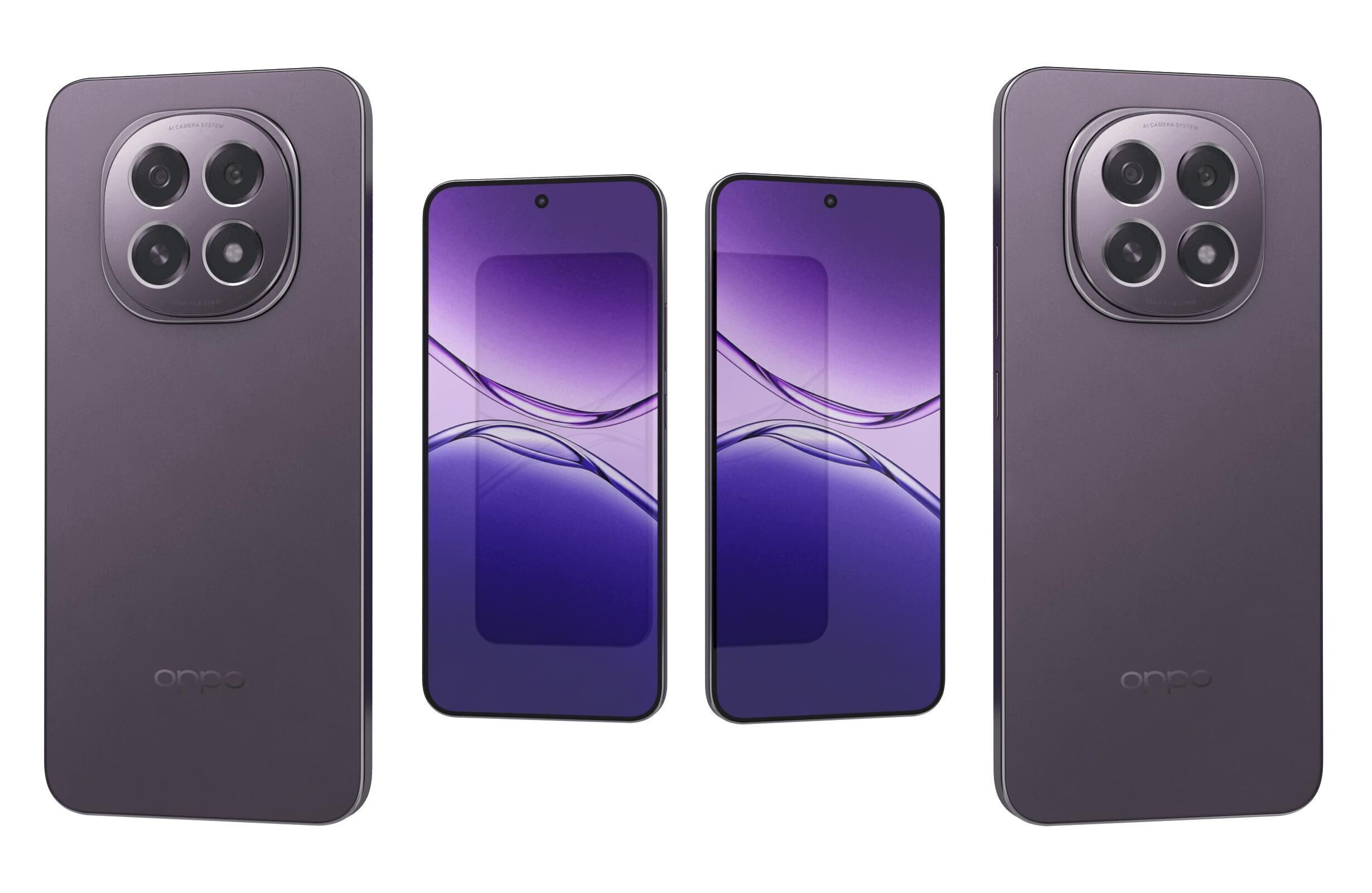 OPPO A5 China Zircon Black 3D model_3