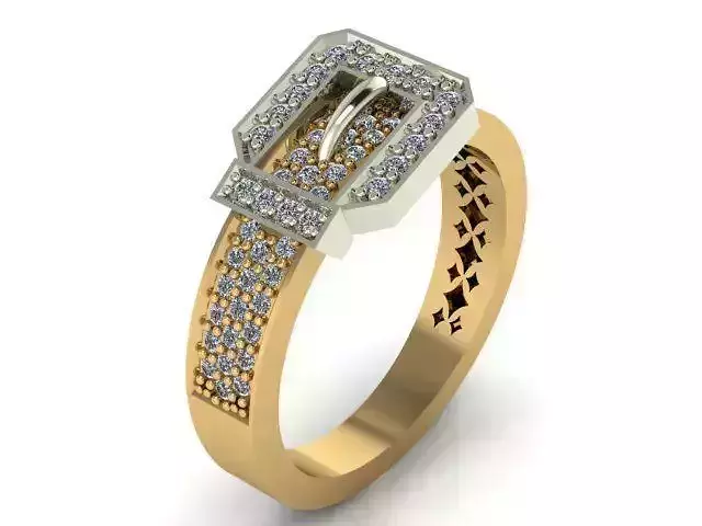 Ring Belt Diamond Jewelry 018