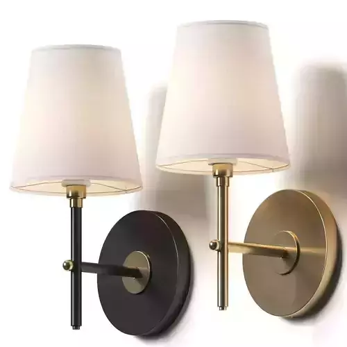 Arc Mid-Century Sconce by West Elm 3D model