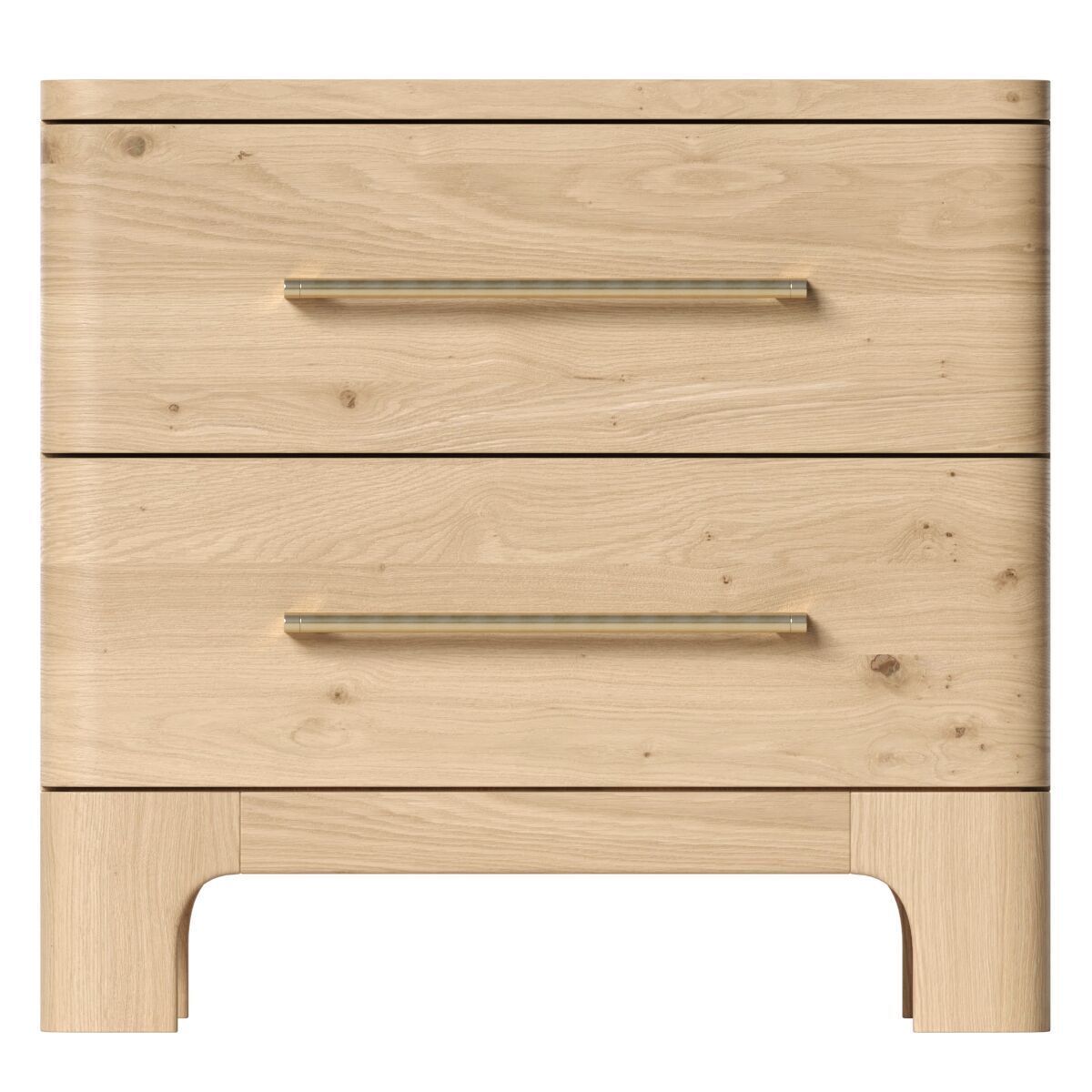 Leonora Nightstand - West Elm 3D model_1