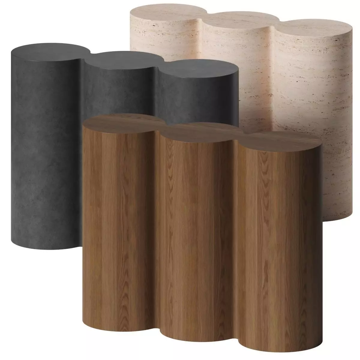 M 008 Console - Monolith Studio 3D model_0