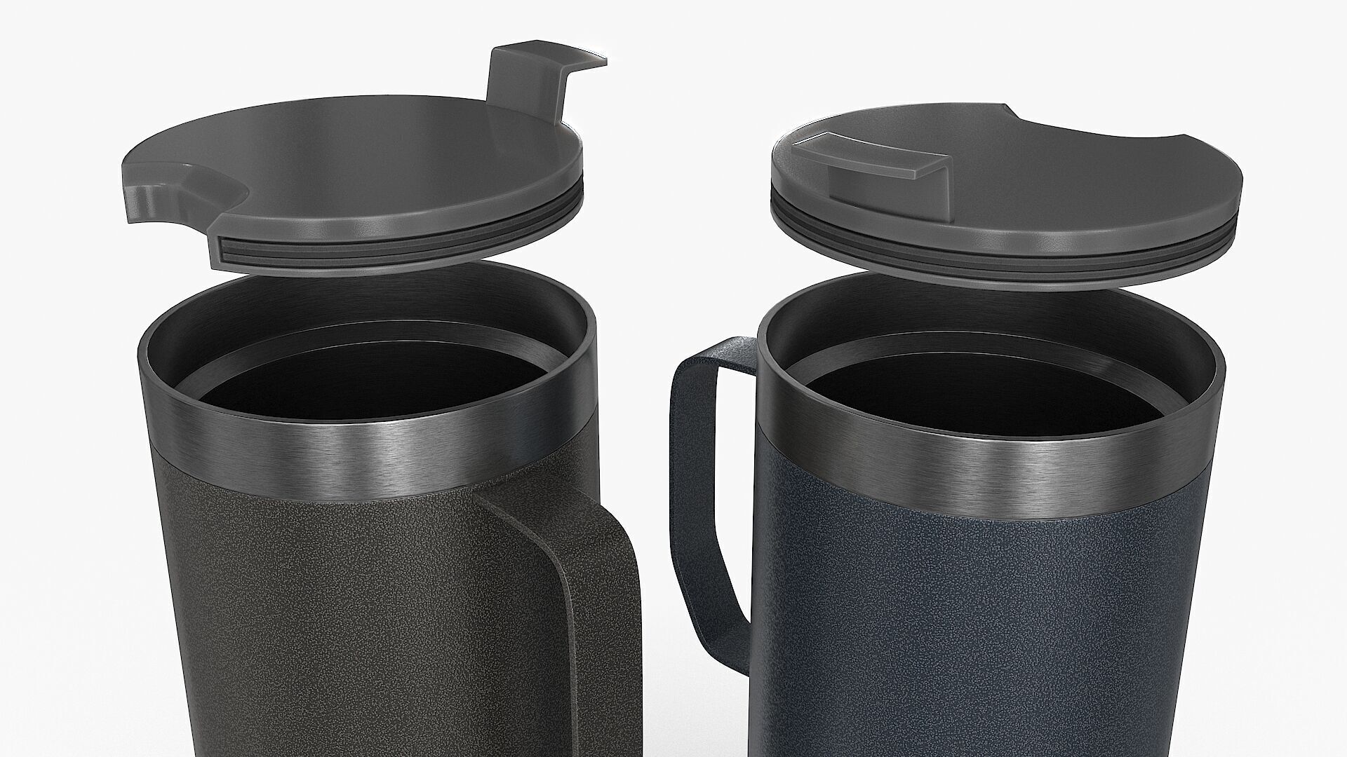 Camp Mug Low-poly 3D model_5